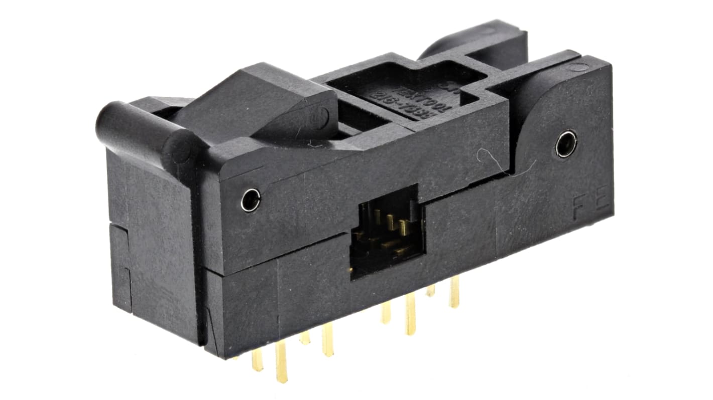 Support de circuit intégré 3M 1.27mm, 16 contacts Femelle SOIC Traversant