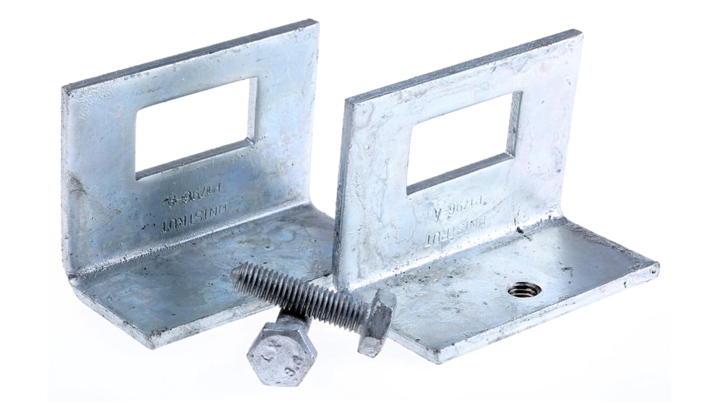 Galvanised steel window beam clamp,21mm