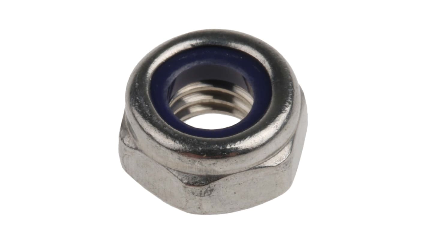 RS PRO Stainless Steel Lock Nut, DIN 985, M6