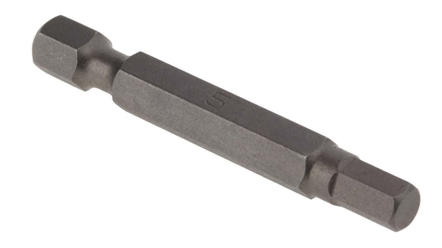 RS PRO Hexagon Screwdriver Bit, 5 mm Tip