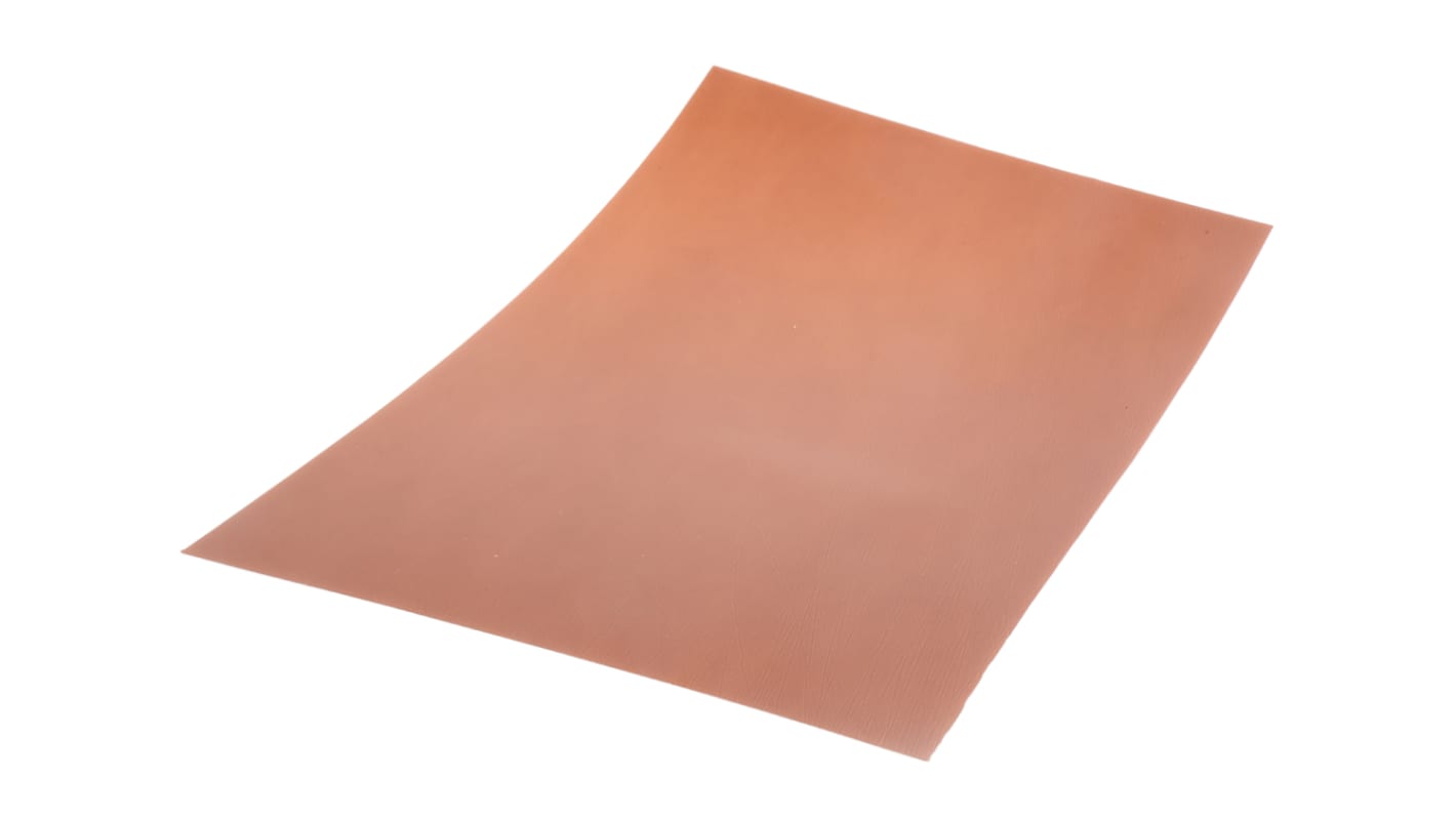 Spessore in plastica Marrone Poliestere, 457mm x 305mm x 0.13mm