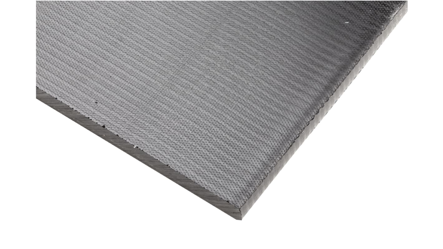 RS PRO Black Plastic Sheet, 500mm x 305mm x 10mm, Polyamide 6.6 glass fibre reinforced 30%