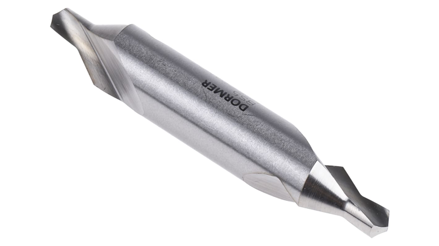 A225 BS5 Dormer A225 Series HSS Centre Drill Bit, 3/16" → 7/16