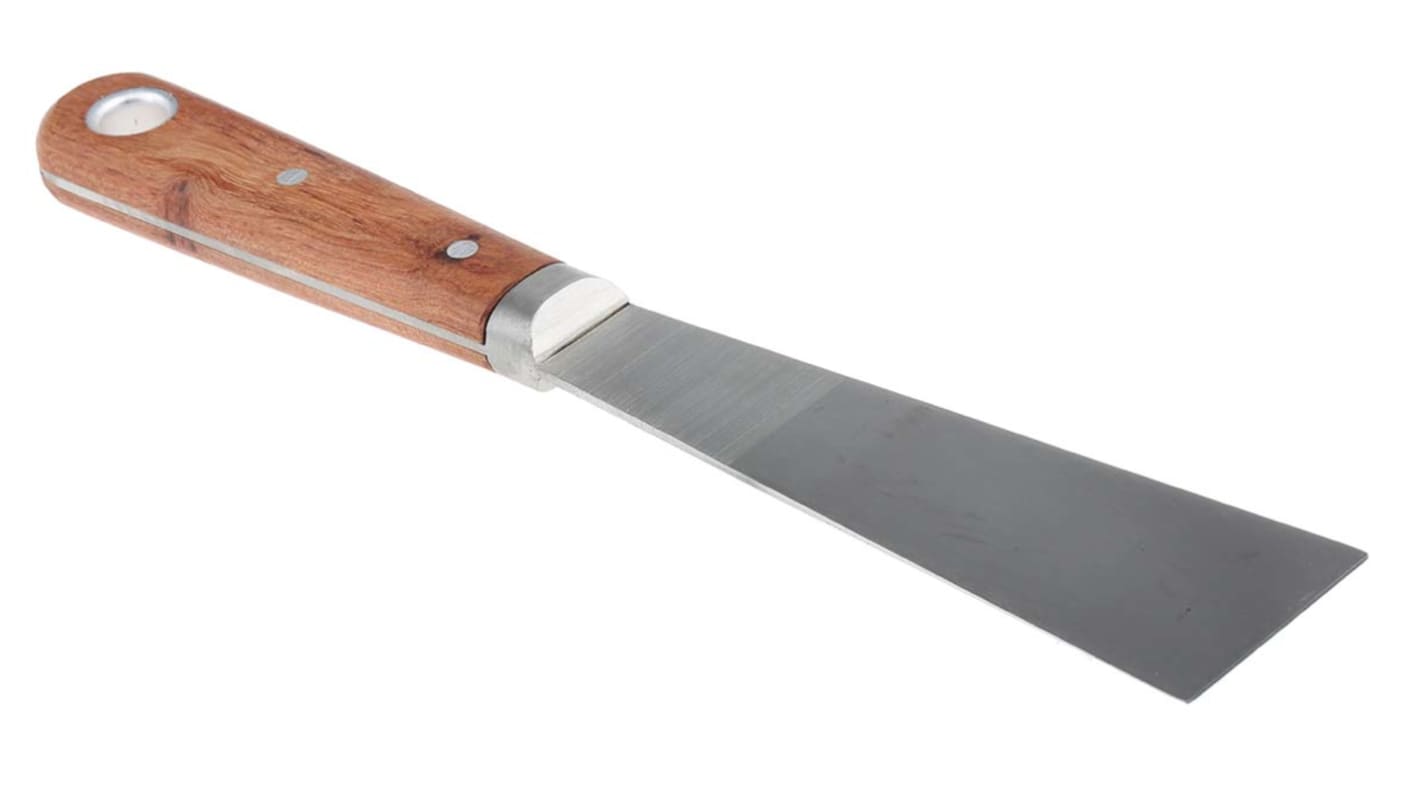 Hardwood 38 mm Putty Knife Scraper With Polished Blade RS