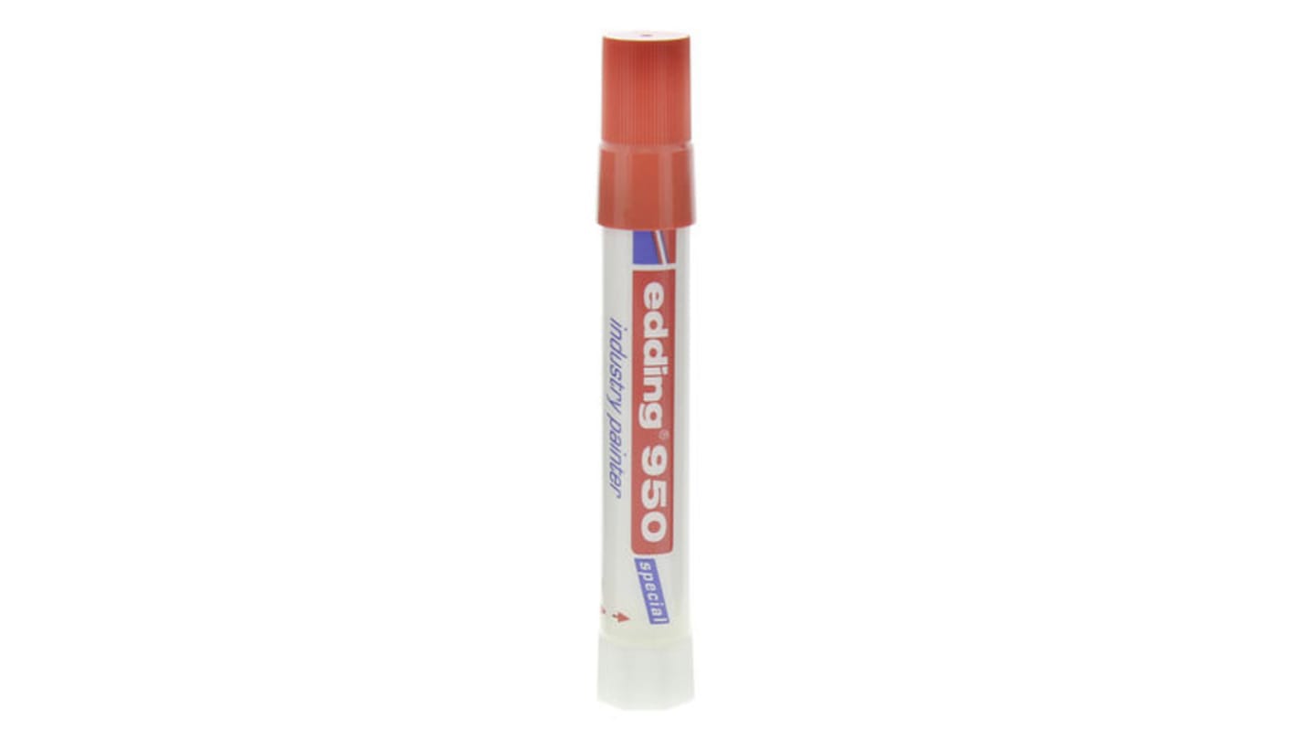 Edding Red 10mm Broad Tip Paint Marker Pen for use with Metal