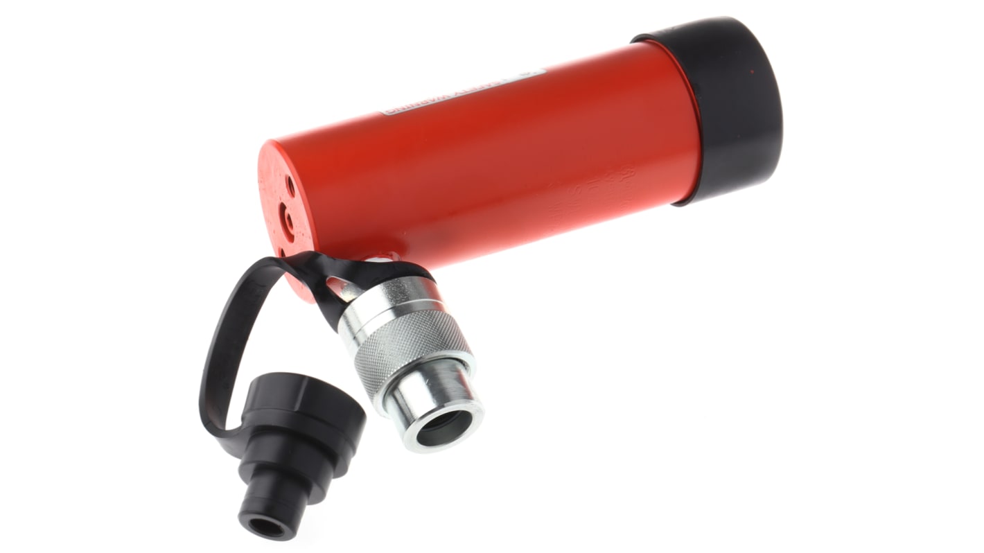 Hi-Force Single, Portable General Purpose Hydraulic Cylinder, HSS104, 10t, 100mm stroke