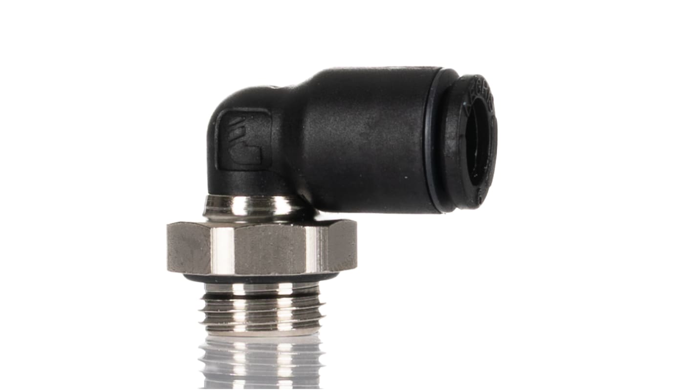 Złączka pneumatyczna G 1/8 męskie Wciskane 6 mm Legris Adapter gwintowany kolankowy G 1/8 męskie