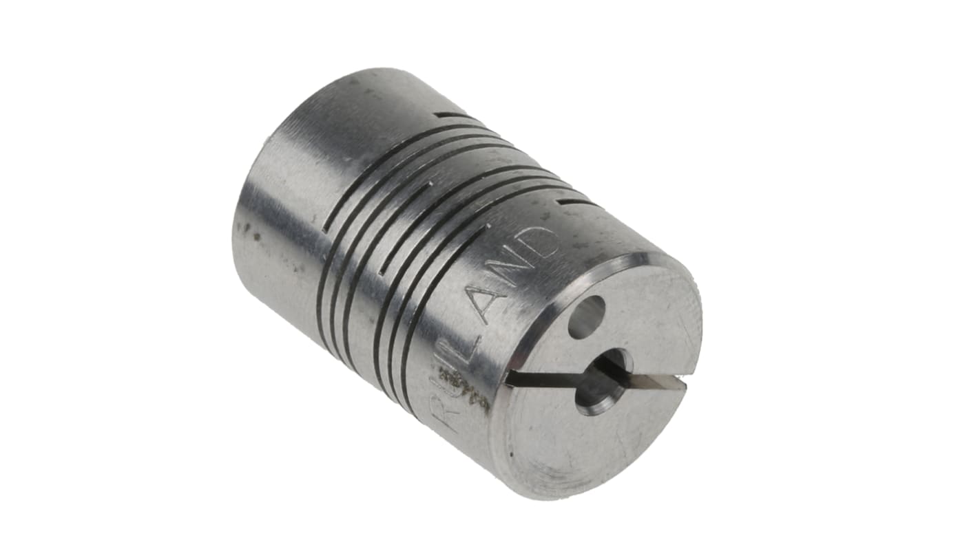 Acoplamiento de eje Ruland, Ø de calibre 3mm, Ø exterior 13mm, long. 19.1mm, par 0.92Nm