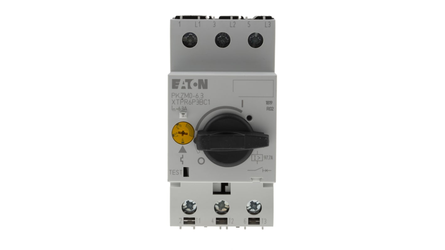 Eaton 4 → 6.3 A Motor Protection Circuit Breaker, 690 V ac