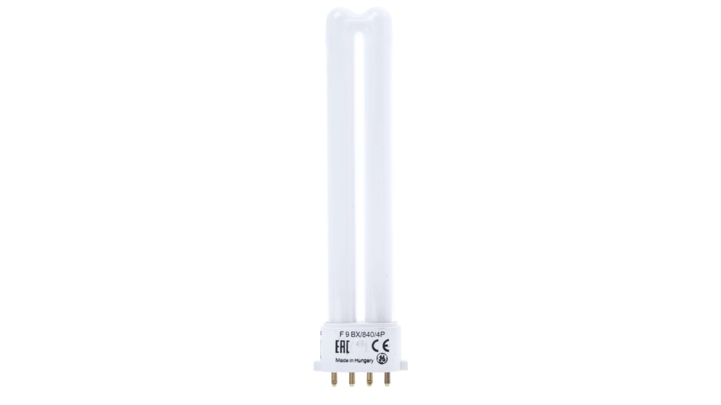 2G7 Biax Twin Tube Shape CFL Bulb, 9 W, 4000K, Cool White Colour Tone