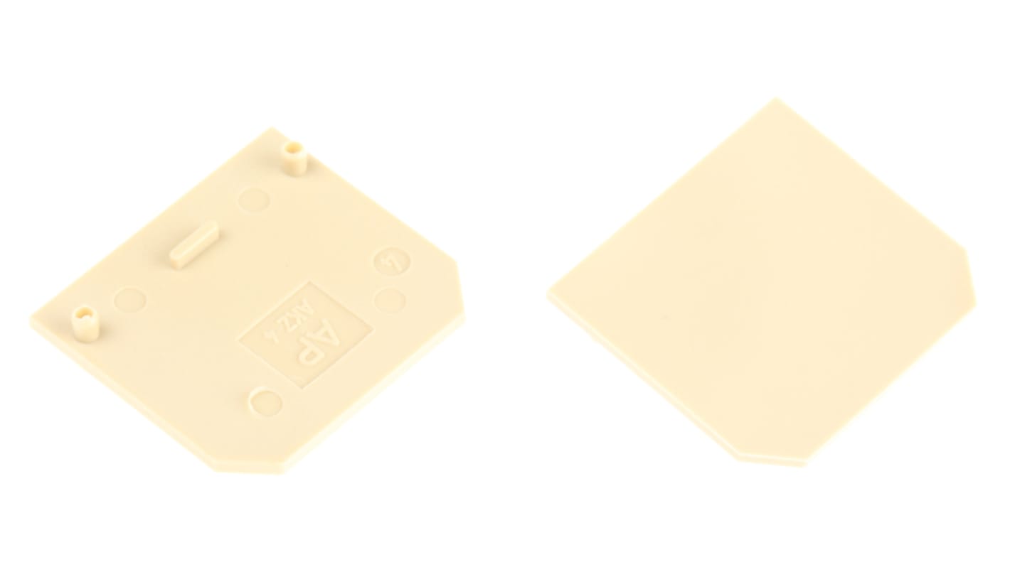 Weidmüller AP Series End Plate for Use with Terminal Block