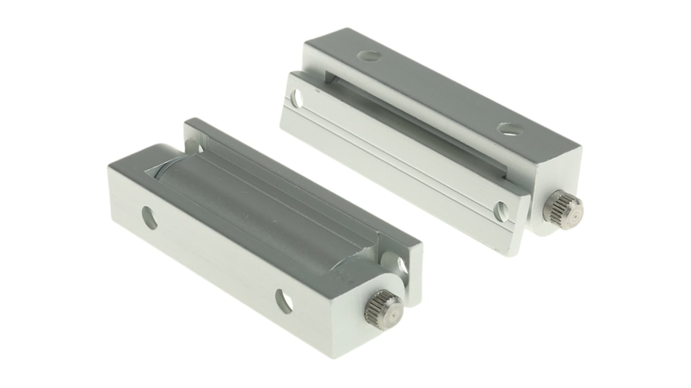 Steinbach & Vollman Aluminium Barrel Hinge, Screw Fixing, 70mm x 19mm x 16mm