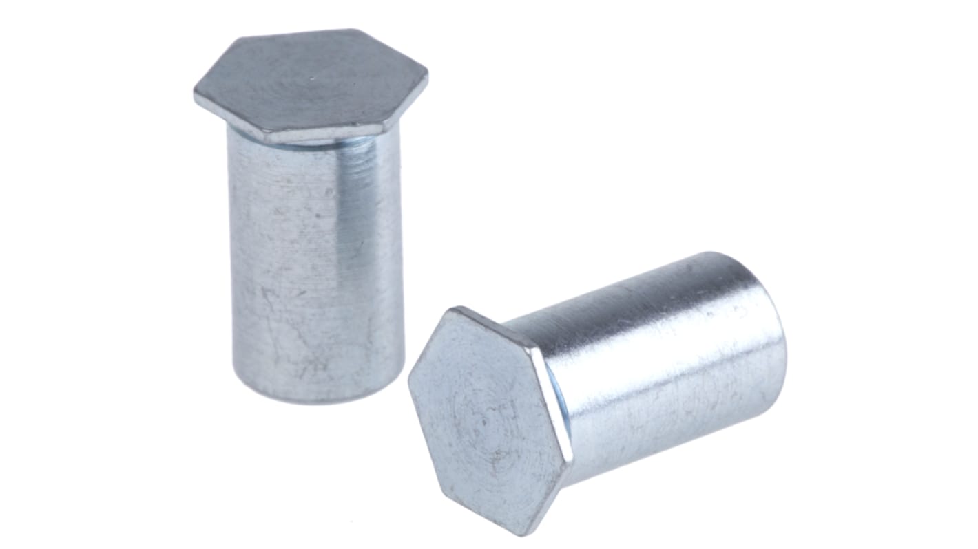 Aislador de autorremache RS PRO Acero Galvanizado, M3