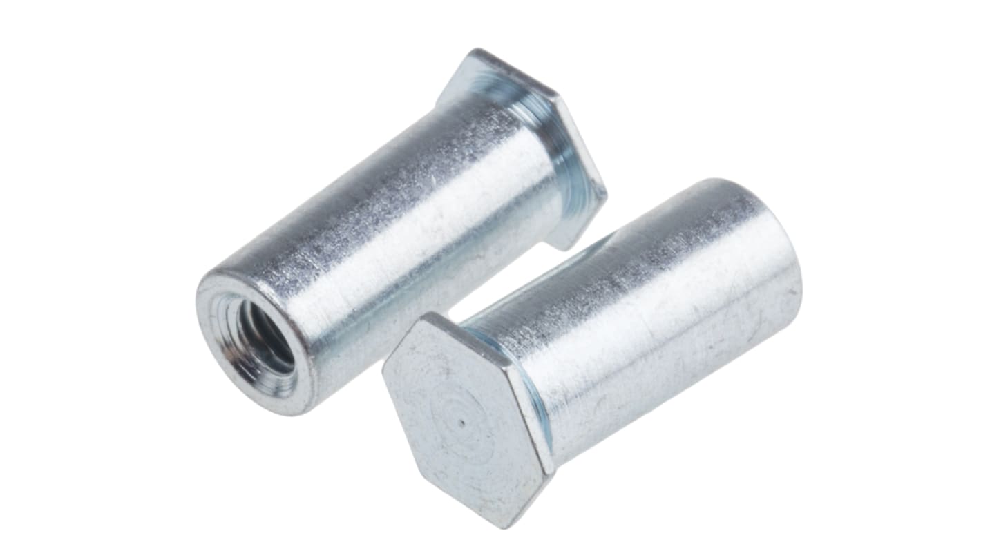 Aislador de autorremache RS PRO Acero Galvanizado, M3