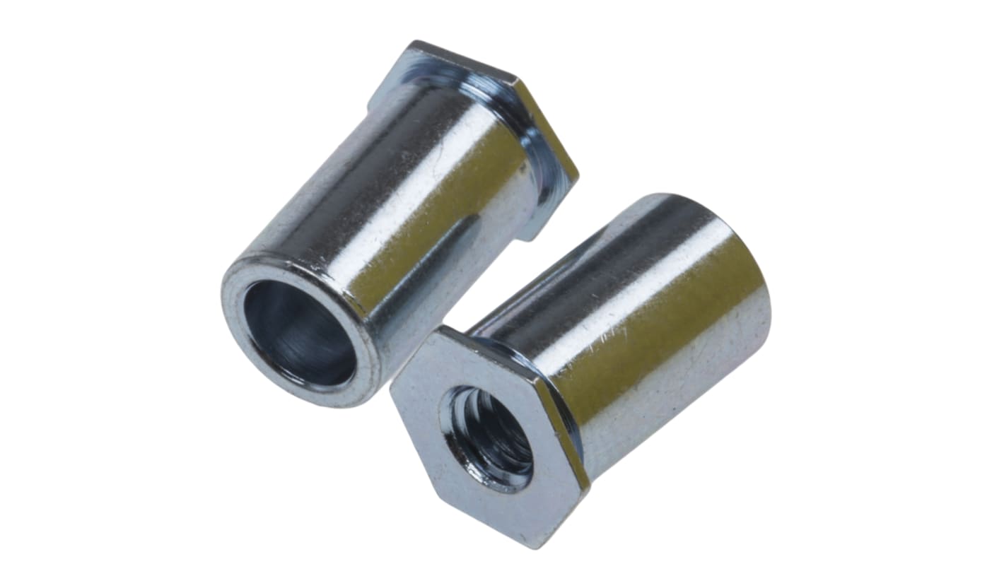 Aislador de autorremache RS PRO Acero Galvanizado, M3