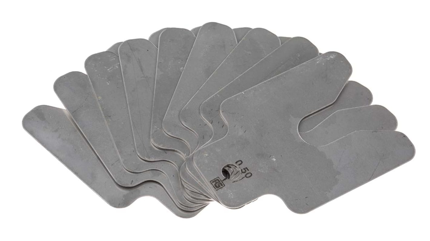 Stainless Steel PreCut Shim, 50mm x 50mm x 0.5mm RS