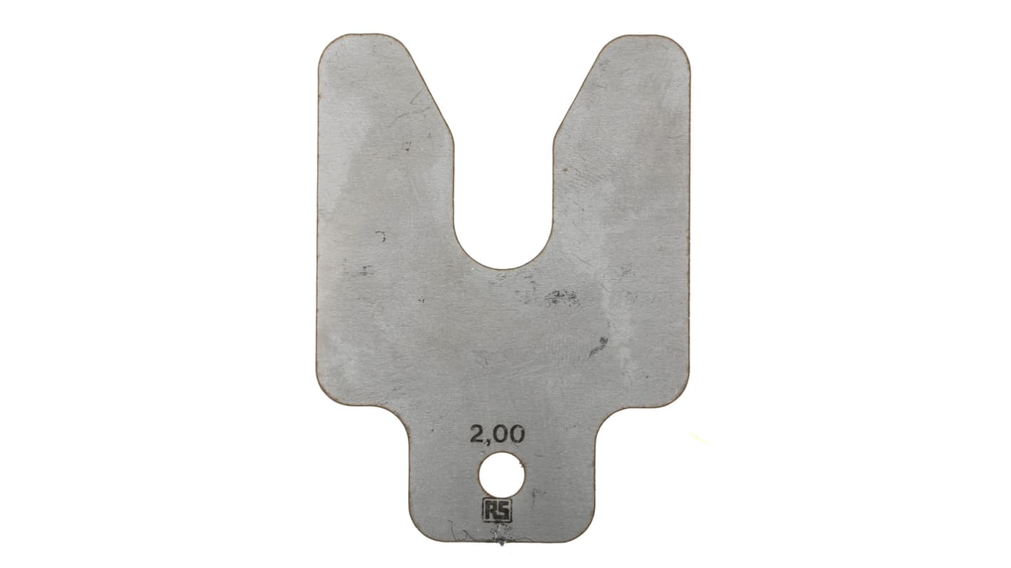 Stainless Steel PreCut Shim, 50mm x 50mm x 2mm RS