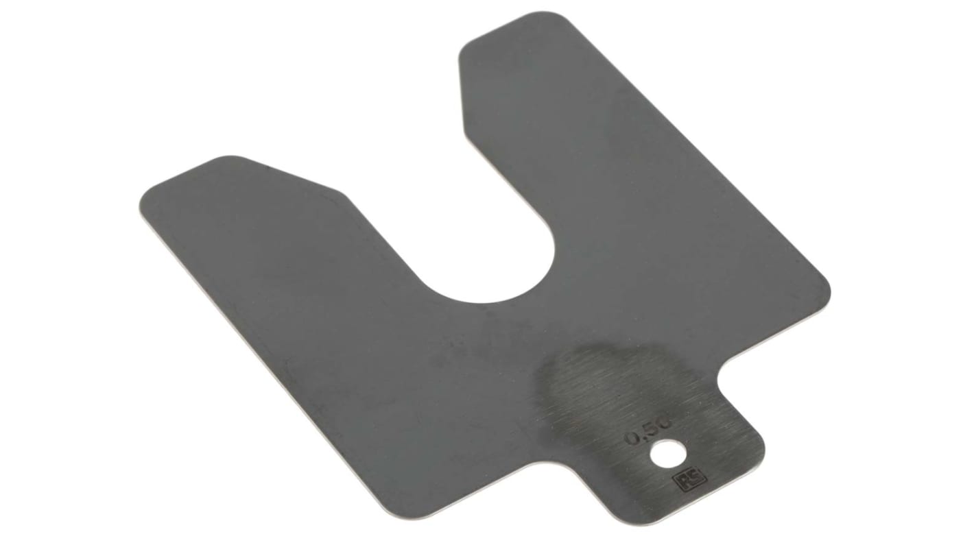 Stainless Steel PreCut Shim, 75mm x 75mm x 0.5mm RS
