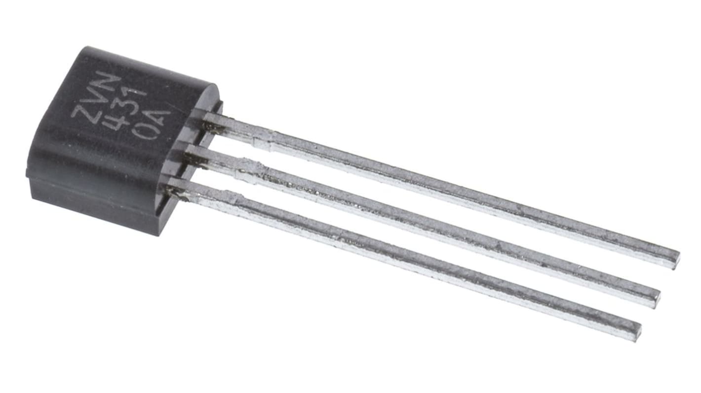 N-Channel MOSFET, 900 mA, 100 V, 3-Pin E-Line Diodes Inc ZVN4310A