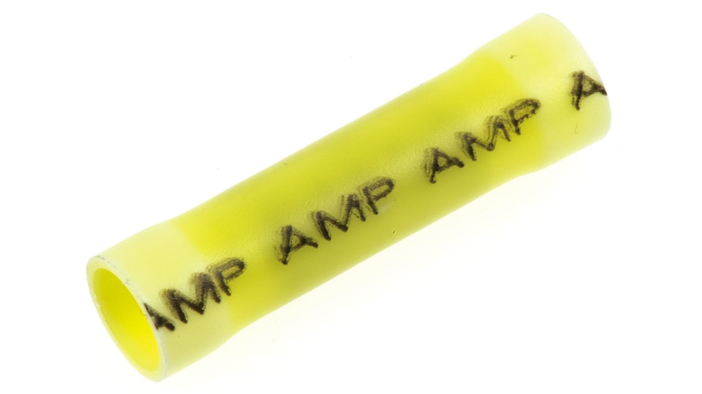 Conector de empalme 34072 TE Connectivity, 12 → 10 AWG, Amarillo, Serie PLASTI-GRIP