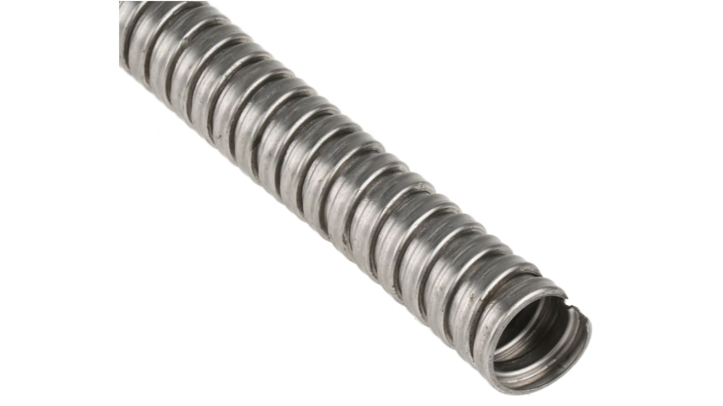 Kopex Kanal, Rustfrit stål, Fleksibel Metal, Diameter: 12mm, L: 5m