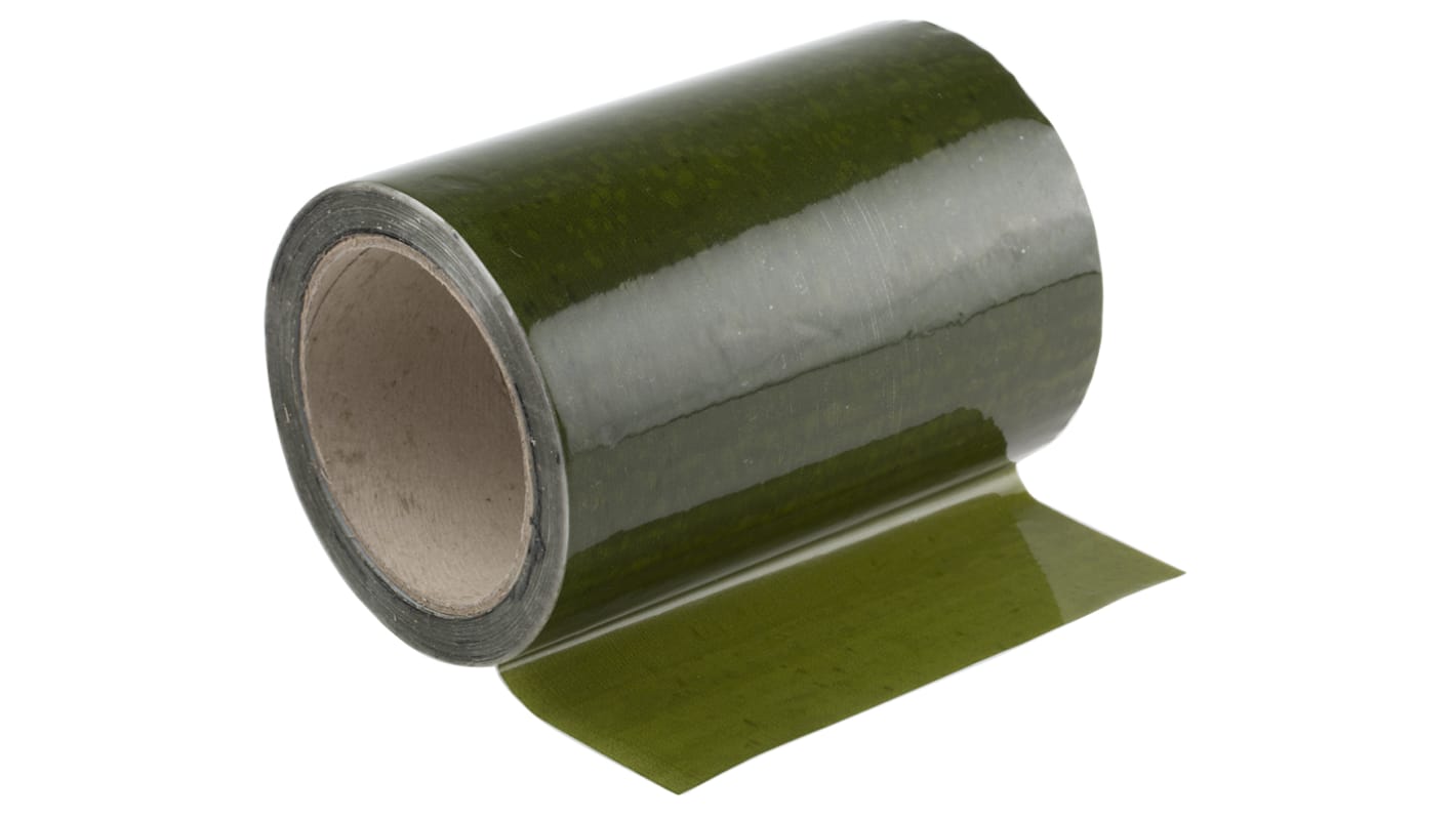 Nastro marcatura tubi Verde marcatubi in PP, vinile RS PRO, 150mm x 33m