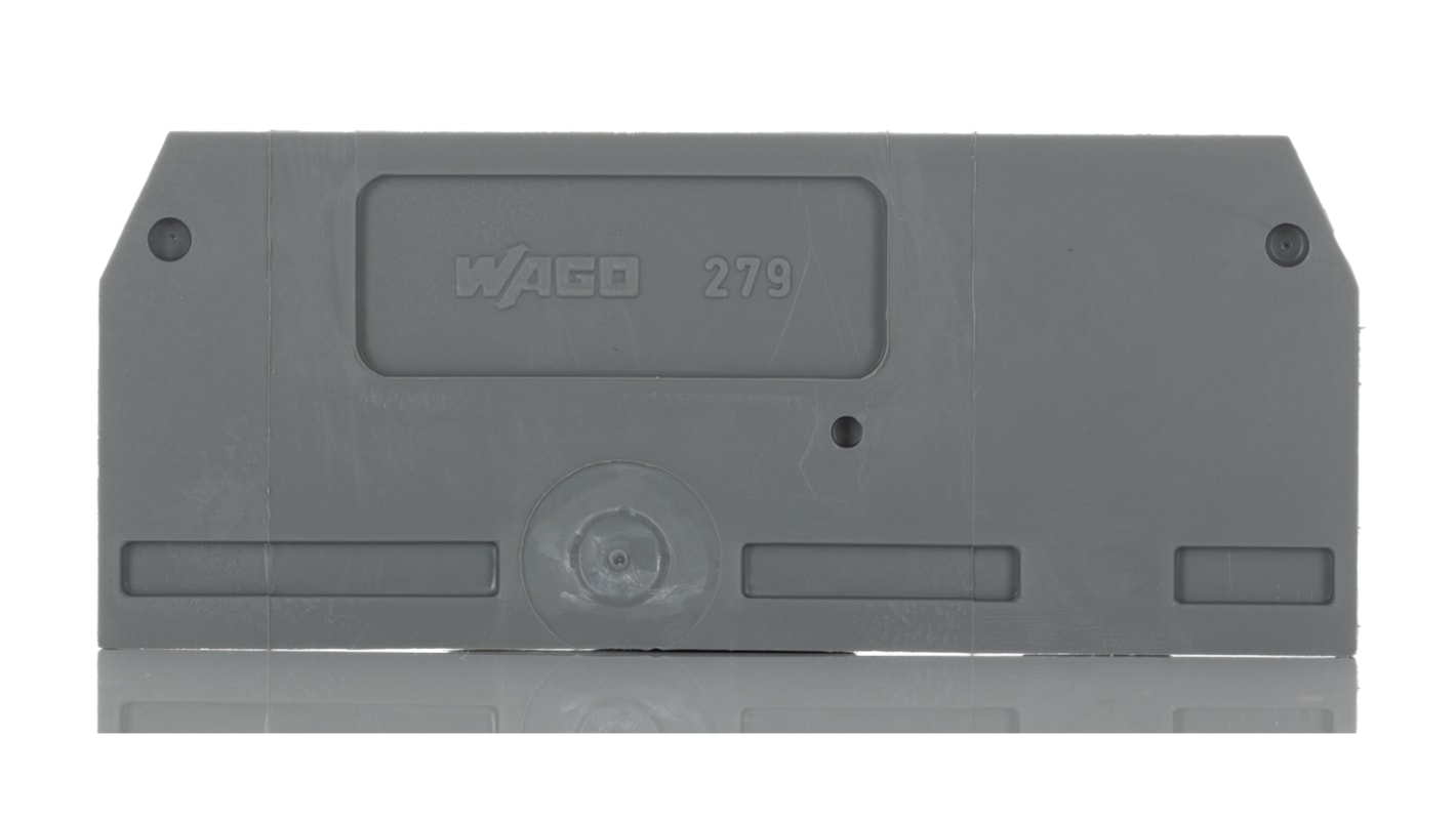 Wago 279 Series End and Intermediate Plate for Use with 279 Series Terminal Blocks