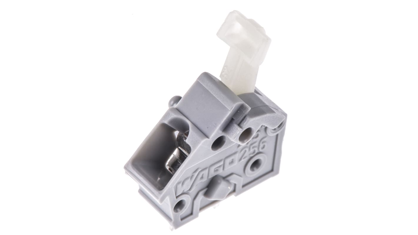 Wago 256 Series PCB Terminal Block, Through Hole Mount, Solder Termination