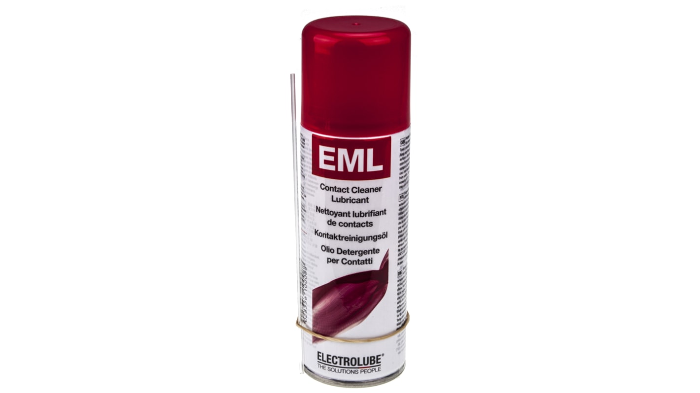 EML200F Electrolube 200 ml Aerosol Contact Cleaner Lubricant RS