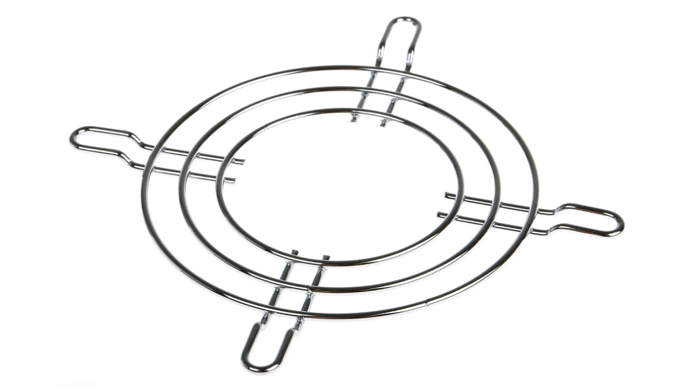 ebm-papst LZ22N Series Steel Finger Guard for 80mm Fans, 105.5mm Hole Spacing