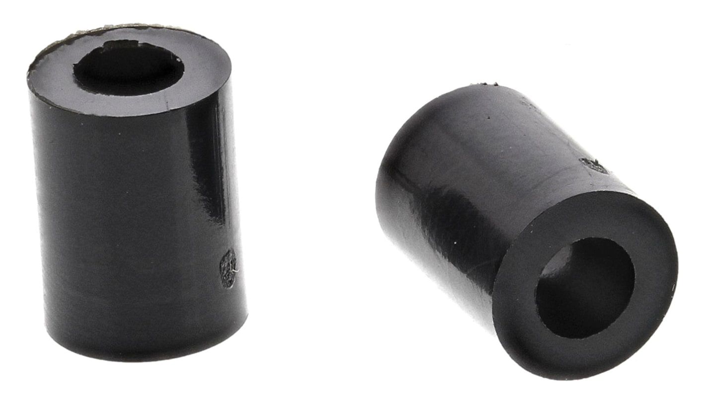 469.09.08, 8mm High Polyamide Round Spacer with 6mm diameter and 3.2mm Bore Diameter