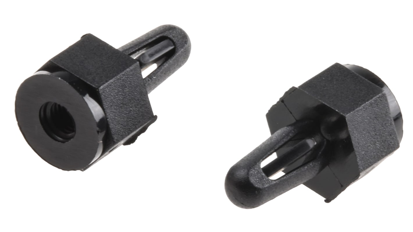 TCBNT1M386, 6mm High Nylon PCB Support Pillar for 4mm PCB Hole RS