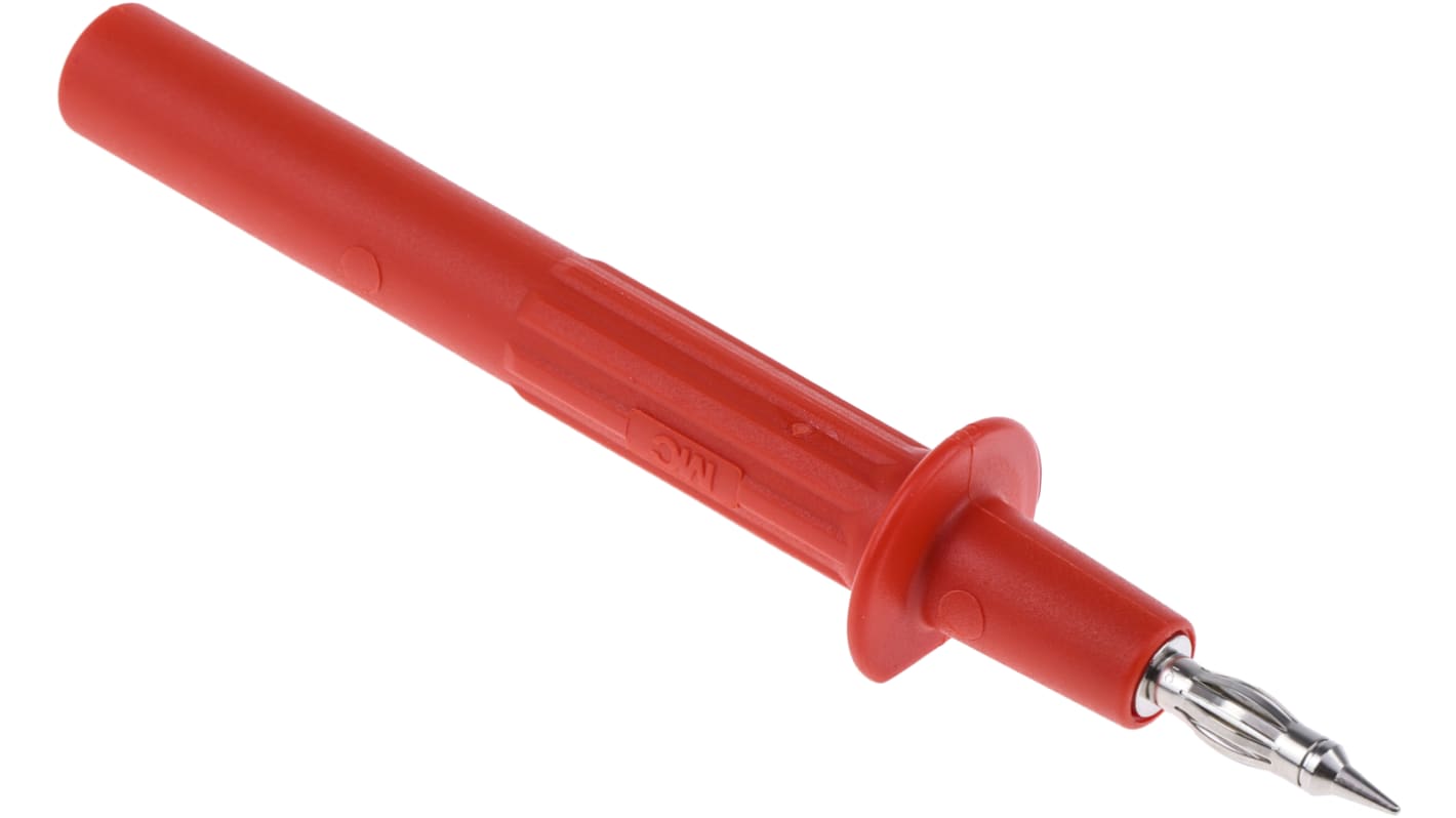 Staubli, 4mm Testprobe, Type: Fjederbelastet, 1kV, 32A