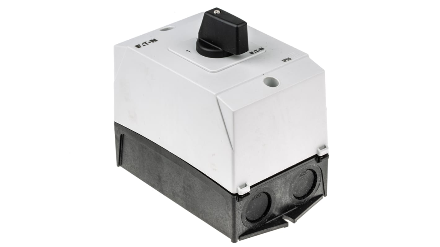 Interruptor seccionador, 3P, 3 NA, Corriente 20A, Potencia 6,5kW, IP65