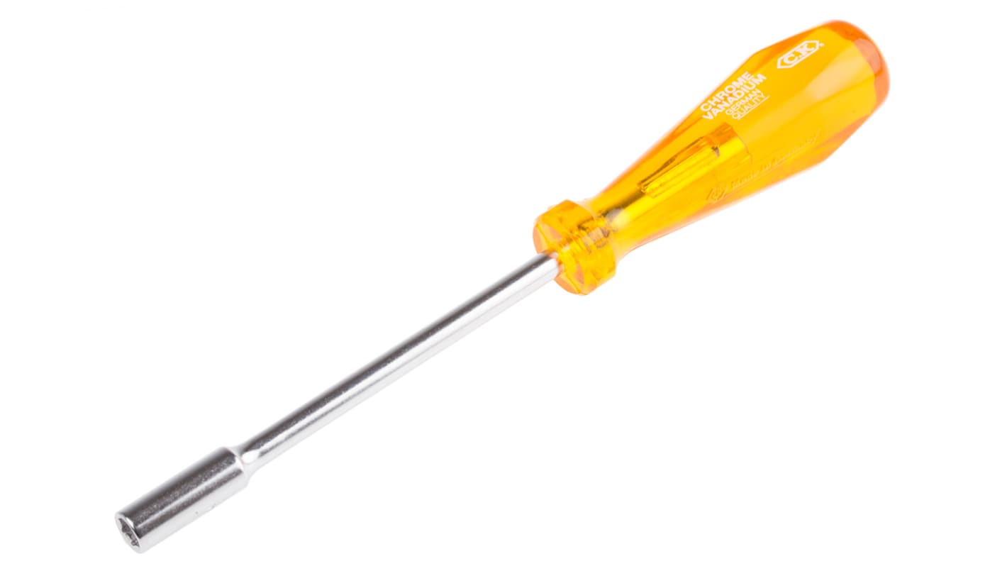 CK Hexagon Nut Driver, 7 mm Tip, 225 mm Blade