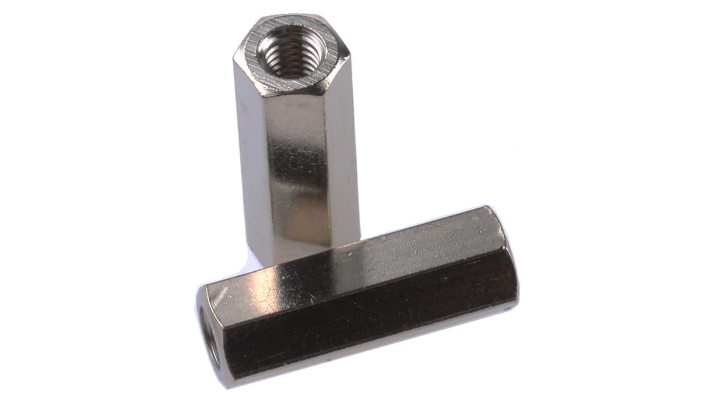 301315040050 Essentra Standoff, M3 x M3 Thread, 15mm Body, Brass