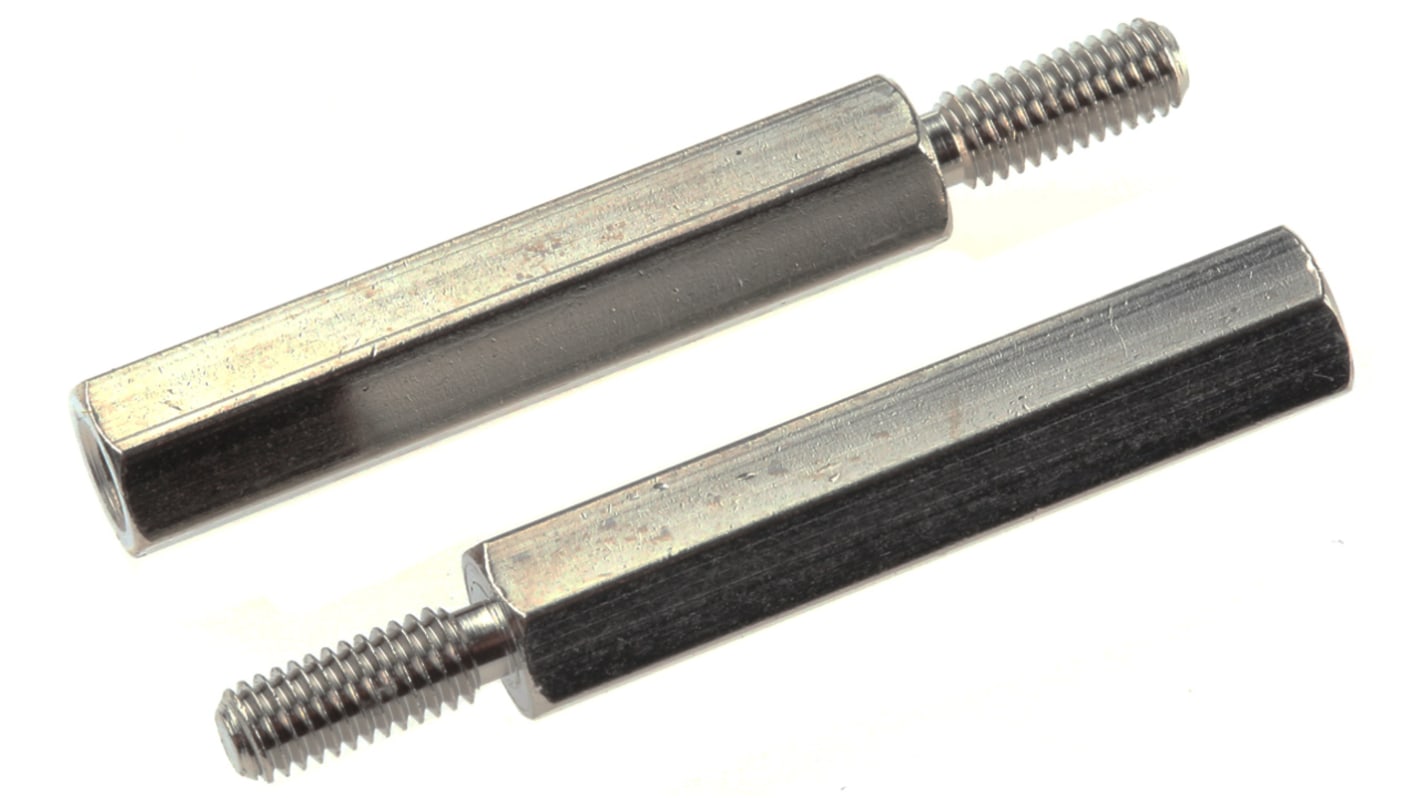 Essentra スタンドオフ 六角 黄銅 M3 x 25mm 304325040050