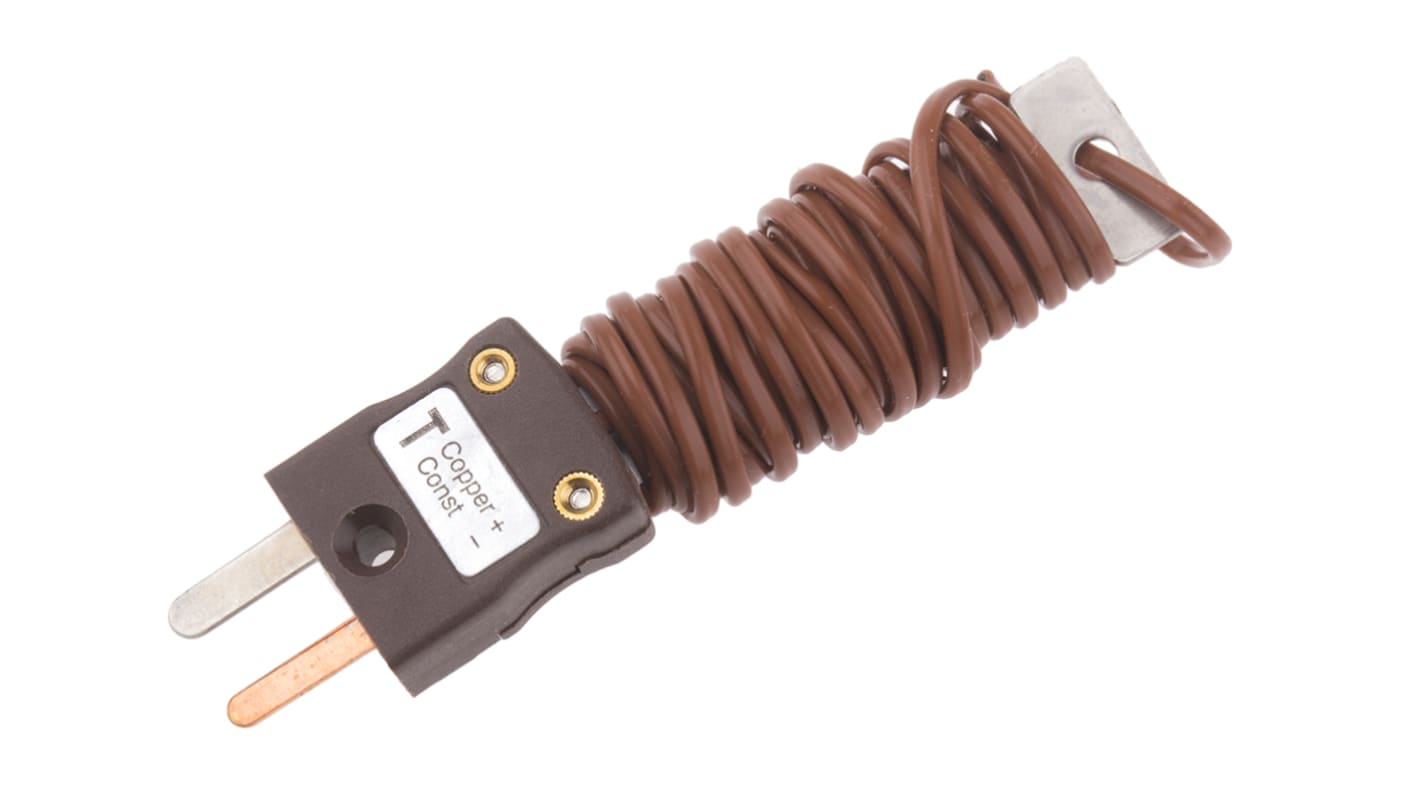 RS PRO Type T Thermocouple 2m Length, → +220°C