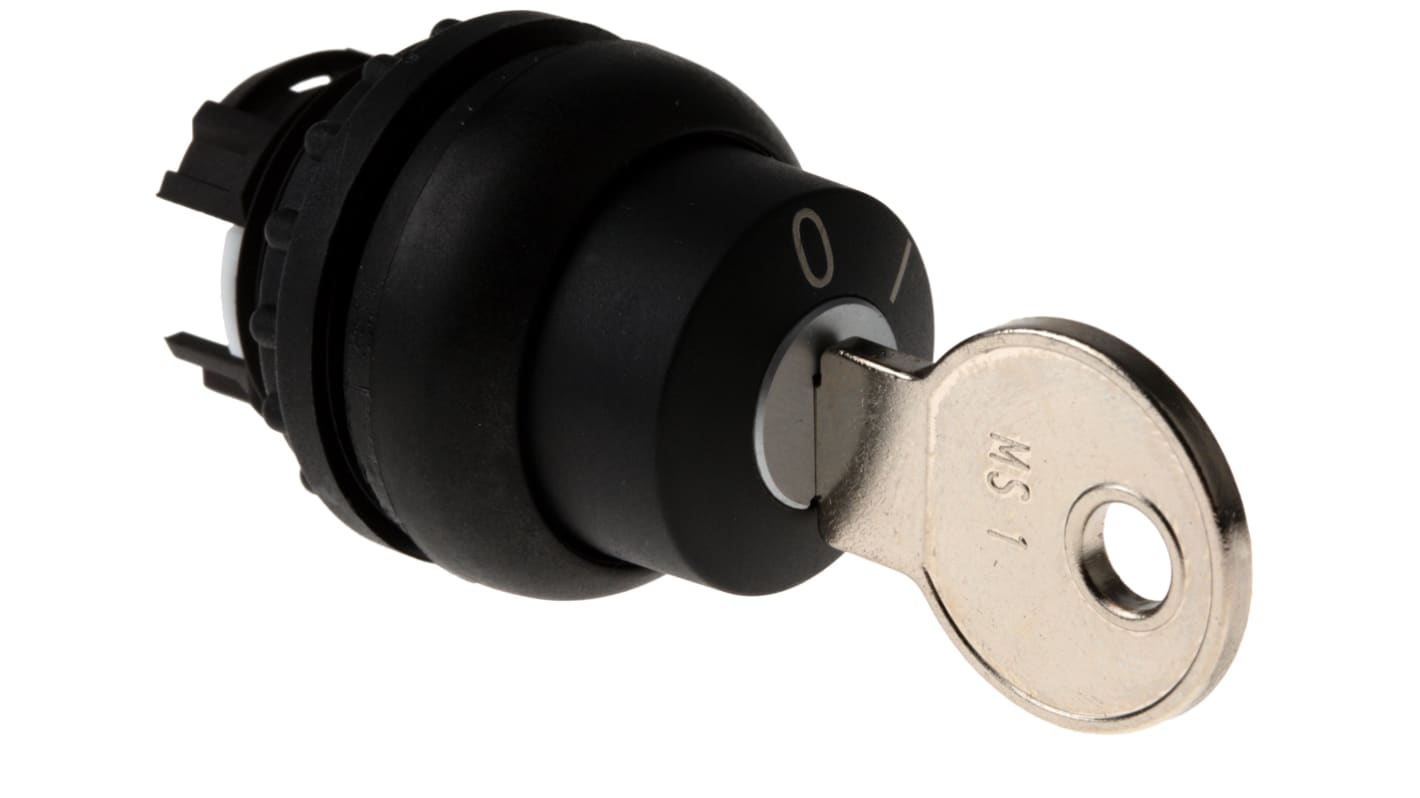 Eaton RMQ Titan 2-position Key Switch Head, Latching, 23mm Cutout