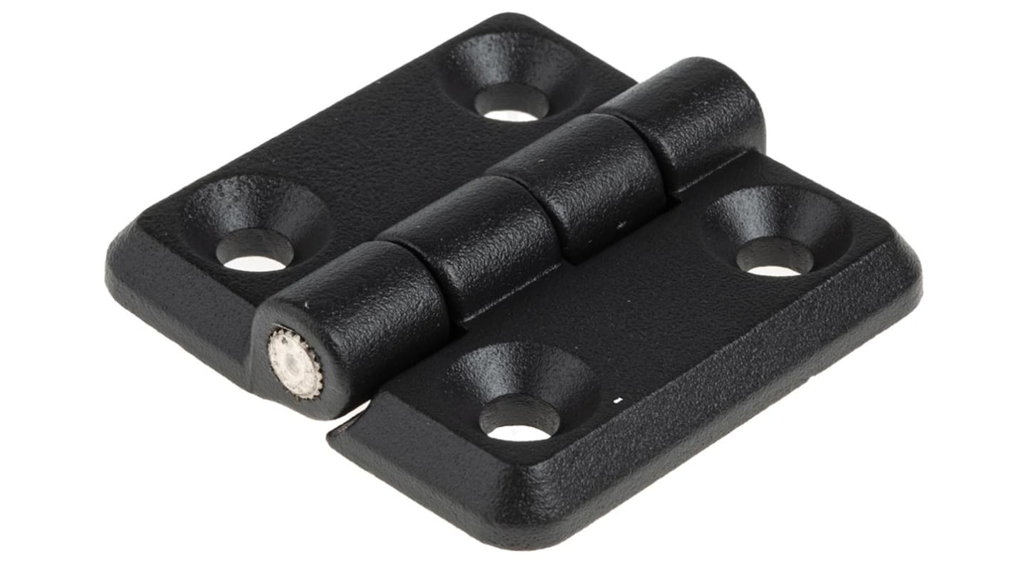 RS PRO Zinkdruckguss Scharnier Türbandscharnier Freischwingend, 12mm x 50mm x 50mm