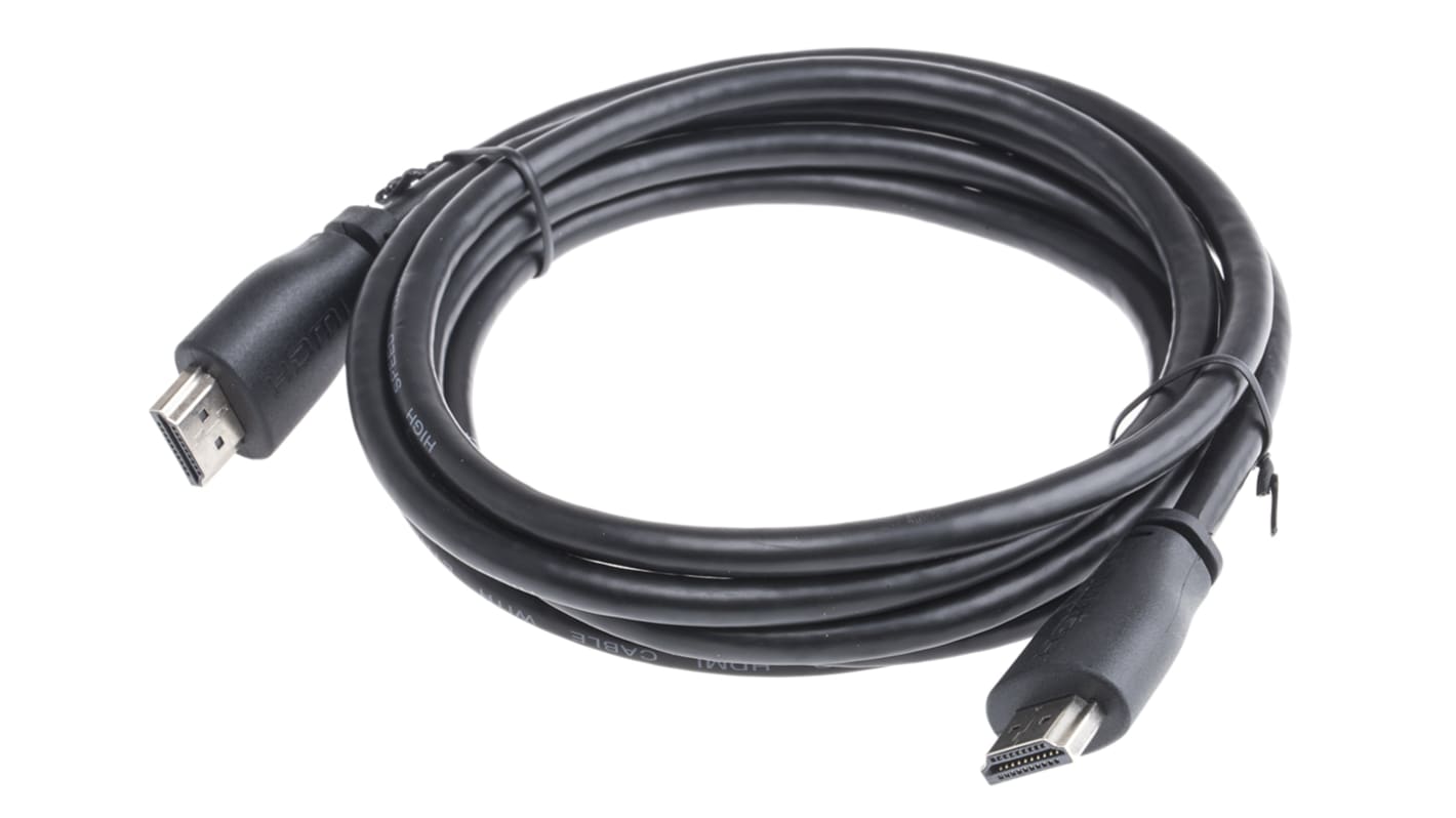 Raspberry Pi 2m HDMI to HDMI Cable in Black