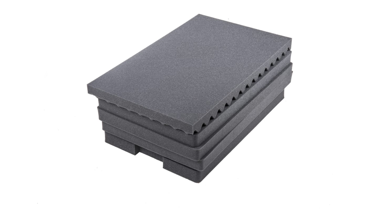 Inserto in schiuma Peli Bugnato, Grigio, 736 x 457 x 267mm, per Valigetta iM2950