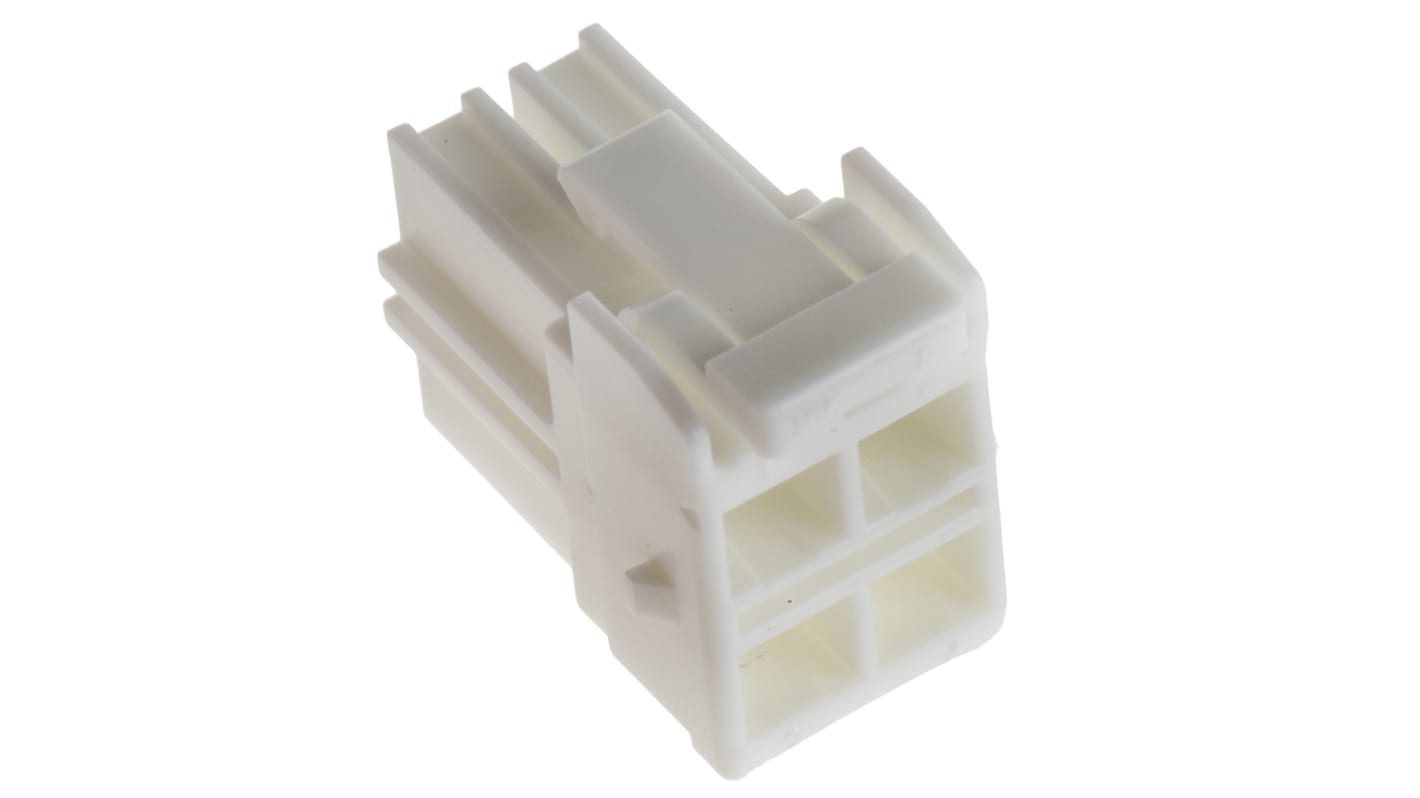 Carcasa de conector Hirose DF33C-4DS-3.3C, Serie EnerBee DF33C, paso: 1mm, 4 contactos, 2 filas, Recto, Hembra, Montaje