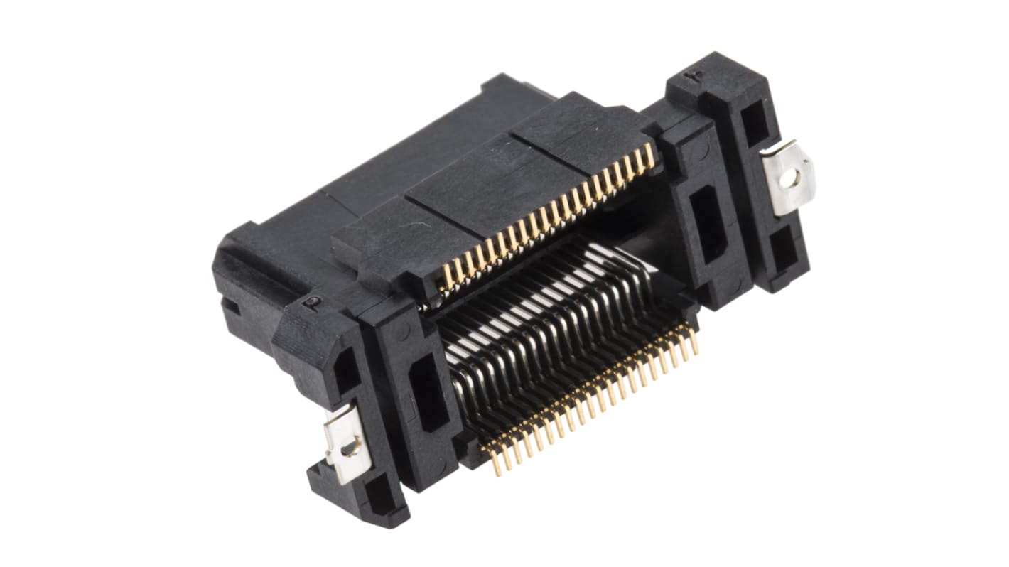Conector macho para PCB Hirose serie FunctionMAX FX20 de 40 vías, 2 filas, paso 0.5mm, para soldar, Montaje Superficial