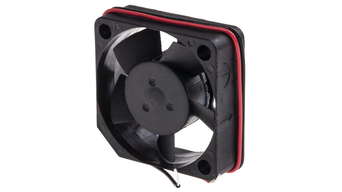 Sunon MC Series Axial Fan, 12 V dc, DC Operation, 4.6cfm, 480mW, 40mA Max, 30 x 30 x 10mm