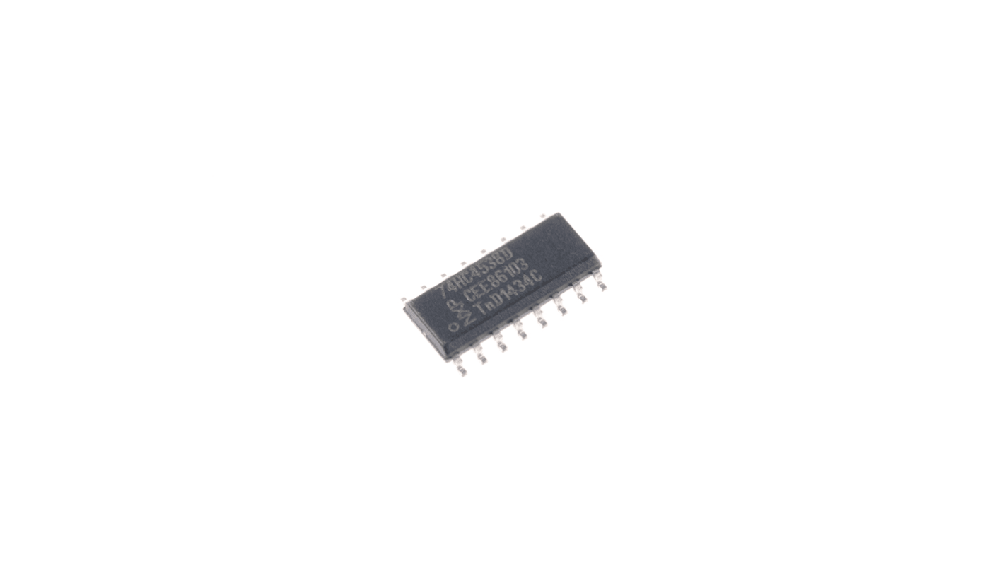 Multivibratore monostabile 74HC4538D,652, Dual, HC, 5.2mA, 16-Pin, SOIC