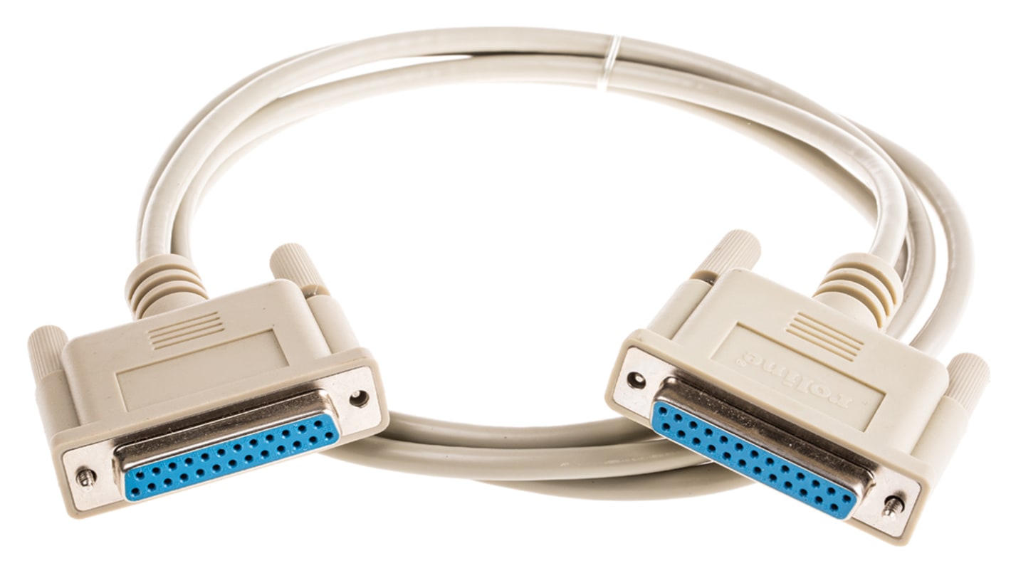 Sériový kabel délka 1.8m, A: 25kolíkový D-sub, B: 25kolíkový D-sub