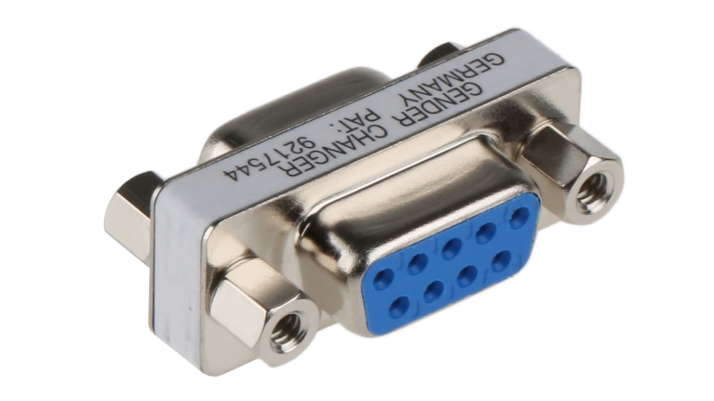 12.03.2030-50 | Roline D Sub Adapter Female 9 Way D-Sub to Female 9 Way ...