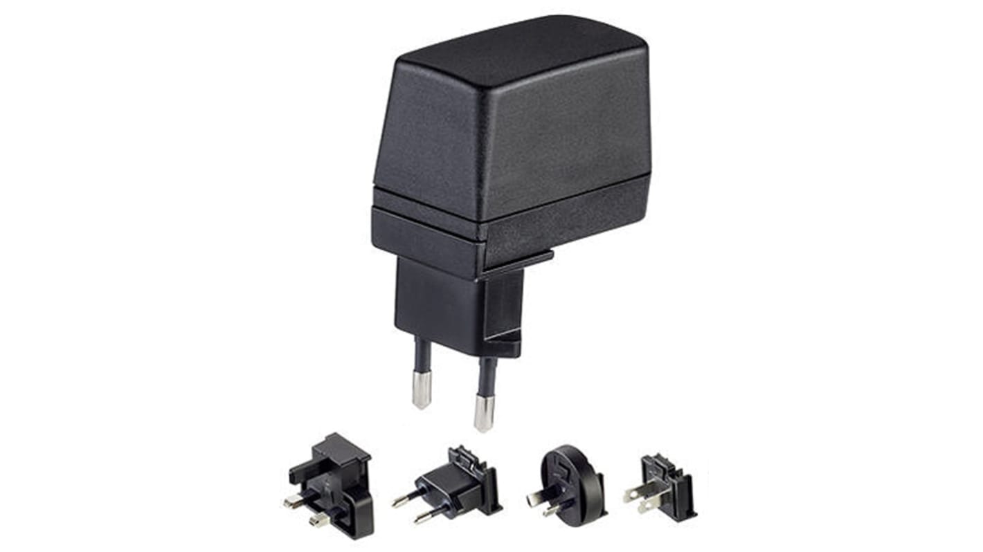 Adapter AC/DC Uwy 5V dc Iwy 1.4A Wymienne 7W typ wtyczki: Wymienny