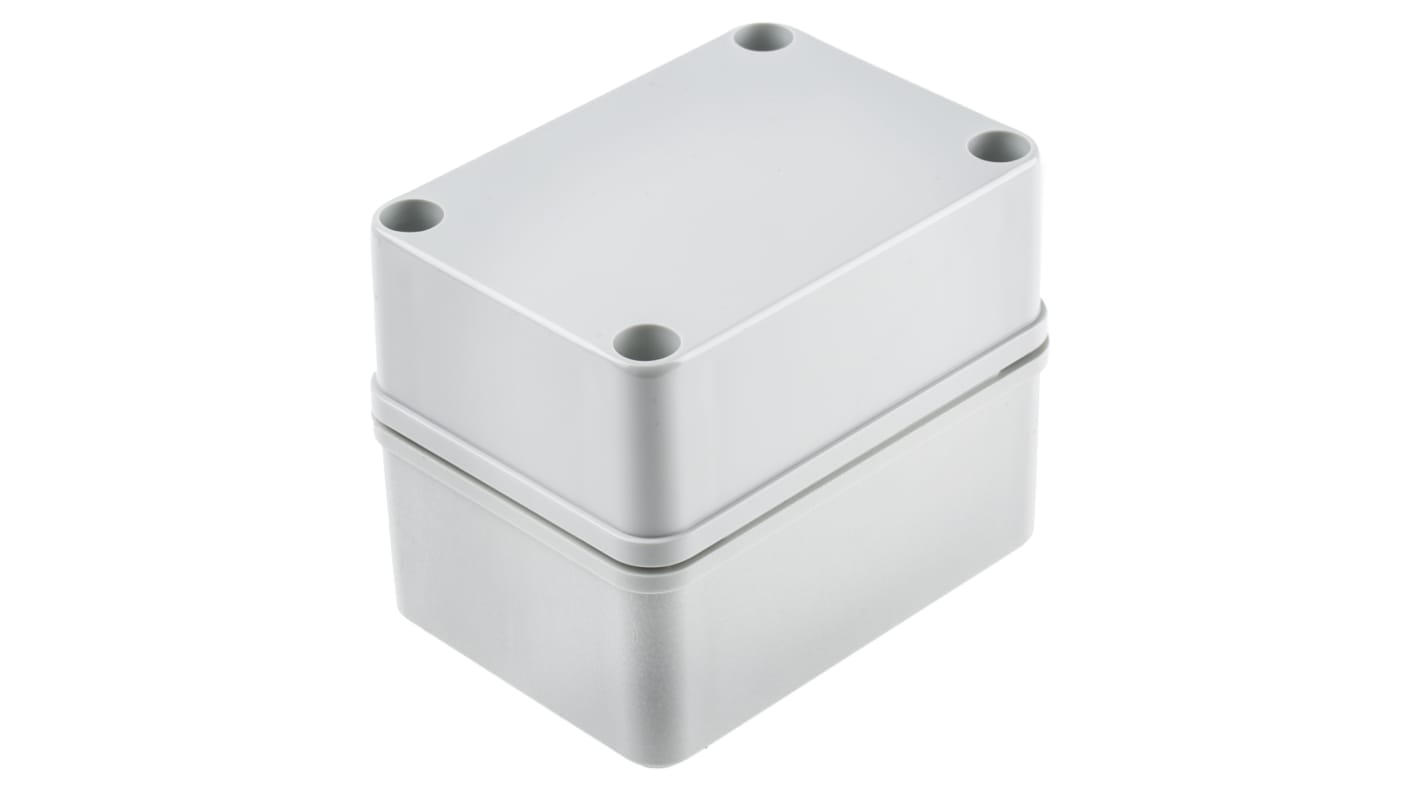 Caja Fibox de Policarbonato Gris, 110 x 80 x 85mm, IP67